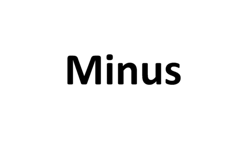 Startup Minus